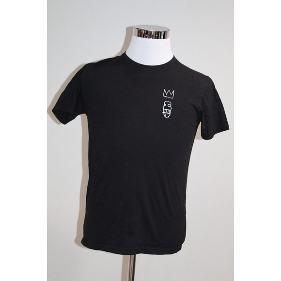 Rome Pays Off x Jean-Michel Basquiat King Pleasure Sugar Ray Robinson T Shirt S - Picture 2 of 3